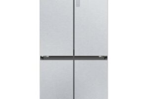 Bild von Haier Kitchen Haier Cube 83 Series 3 Multi Door No Water Dispenser / Silver Freestanding Fridge Freezer