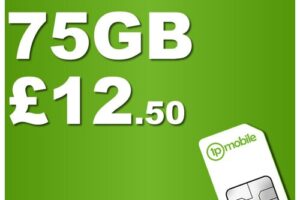Bild von 1pMobile 75GB prepay/PAYG SIM