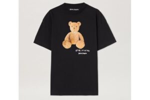 Bild von Palm ANGELS  Bear In Mind Reg Tee – Man T-shirts & Polo Black – Brown S