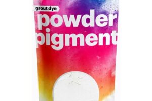 Produktbild von Hemway Grout Powder Pigment   Metallic Chalk White   Tile Grout, Epoxy Resin