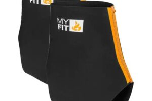 Produktbild von Powerslide MyFit Donut Footies 2-Pack (Black)  – Black – Size: Extra Small