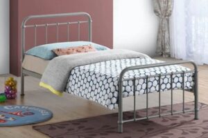 Bild von Time Living Miami 3ft Single Pebble Metal Bed Frame