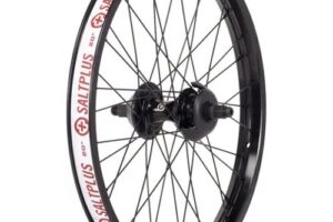 Bild von Salt Plus Summit 18″ Cassette BMX Rear Wheel (Black – Left hand drive)  – Black