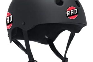 Bild von RAD Skateboards RAD Skate Helmet (Black)  – Black – Size: Large
