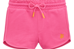 Produktbild von Vilebrequin Girls Organic Cotton Shorts Embroidered Turtle – Ginette – Pink – Size 10